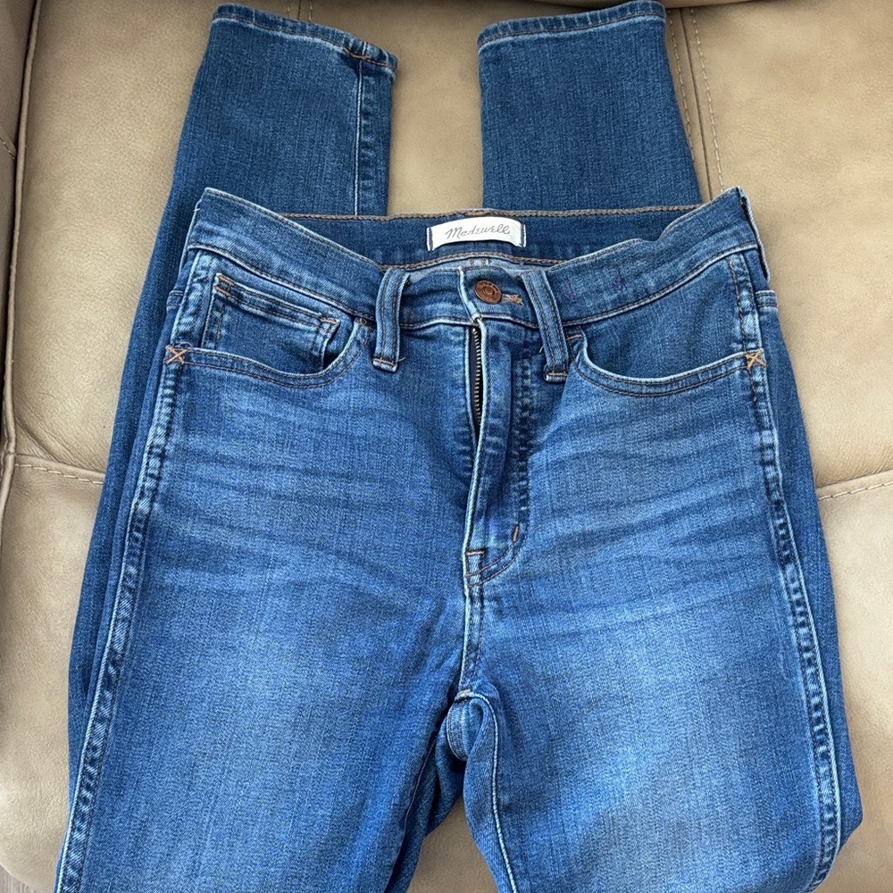 Madewell Women's Classic Blue Skinny Jeans
